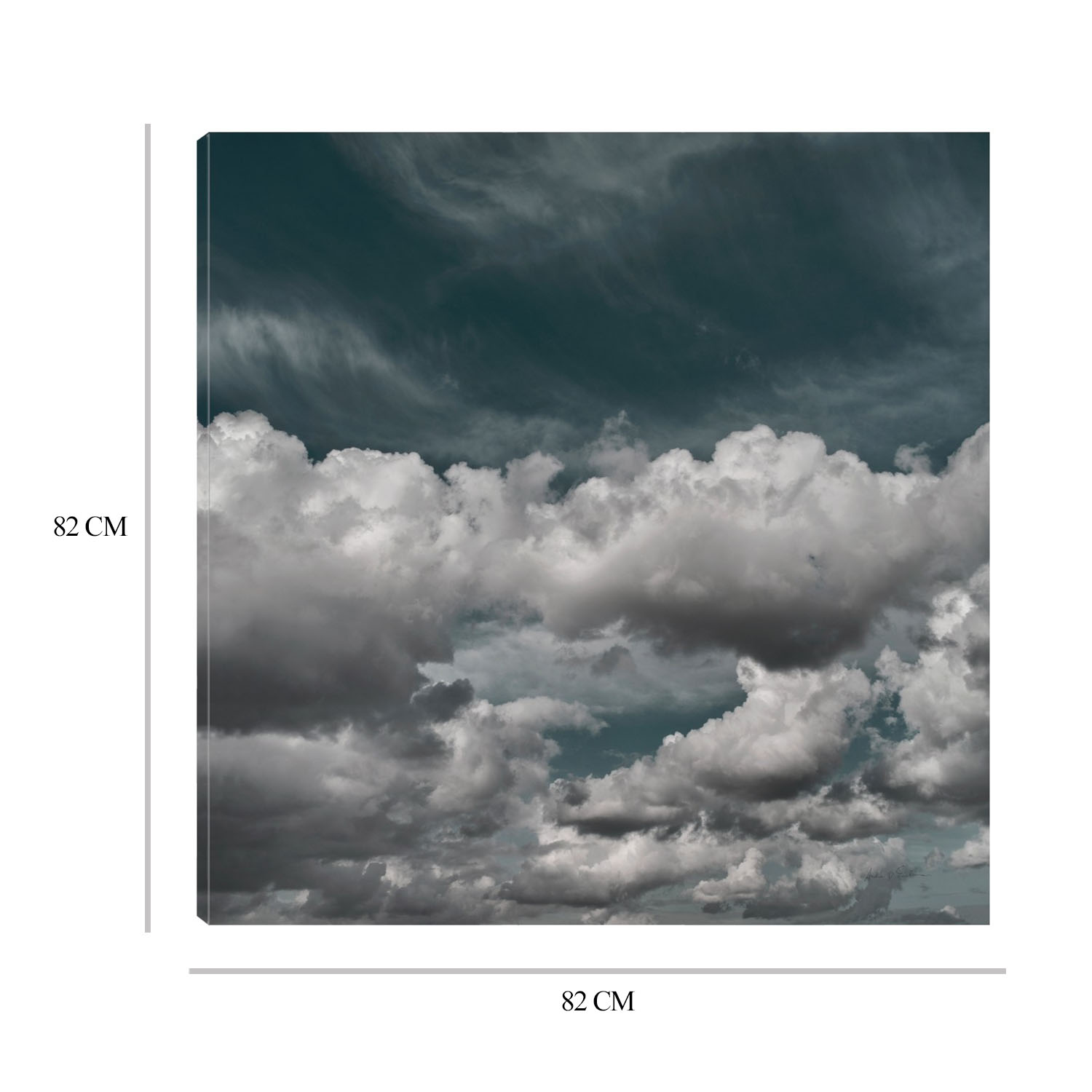Foto 6 | Cuadro Decorativo - Nubes III - Fine Art Tj - André Eichman - Arte Paisaje - Impresión en Lienzo