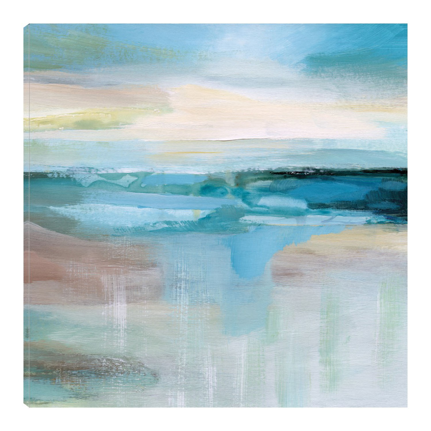 Cuadro Decorativo Fine Art TJ 'Sueño Costero' de Nan 56 x 56 cm