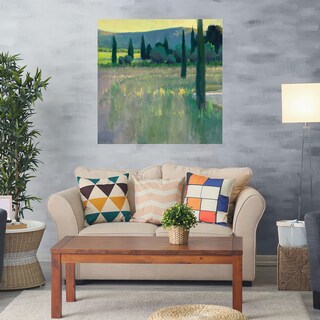 Foto 2 | Cuadro Decorativo - Noche En El Castillo - Ian Roberts - Arte Paisaje - Impresión En Lienzo - Fine Art Tj