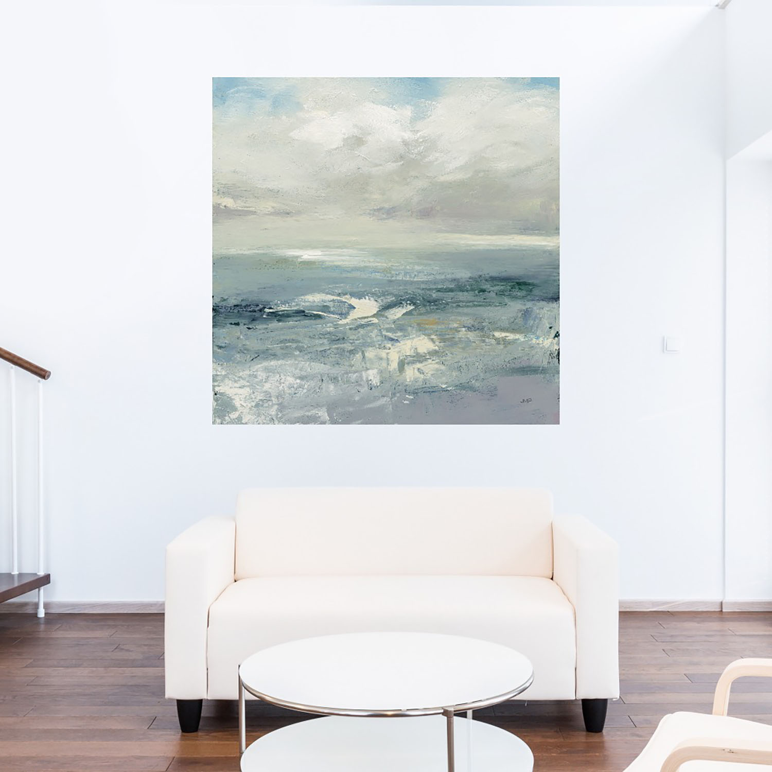 Foto 5 | Cuadro Decorativo - Ondas - Julia Purinton - Fine Art Tj - Arte Paisaje - Impresión En Lienzo