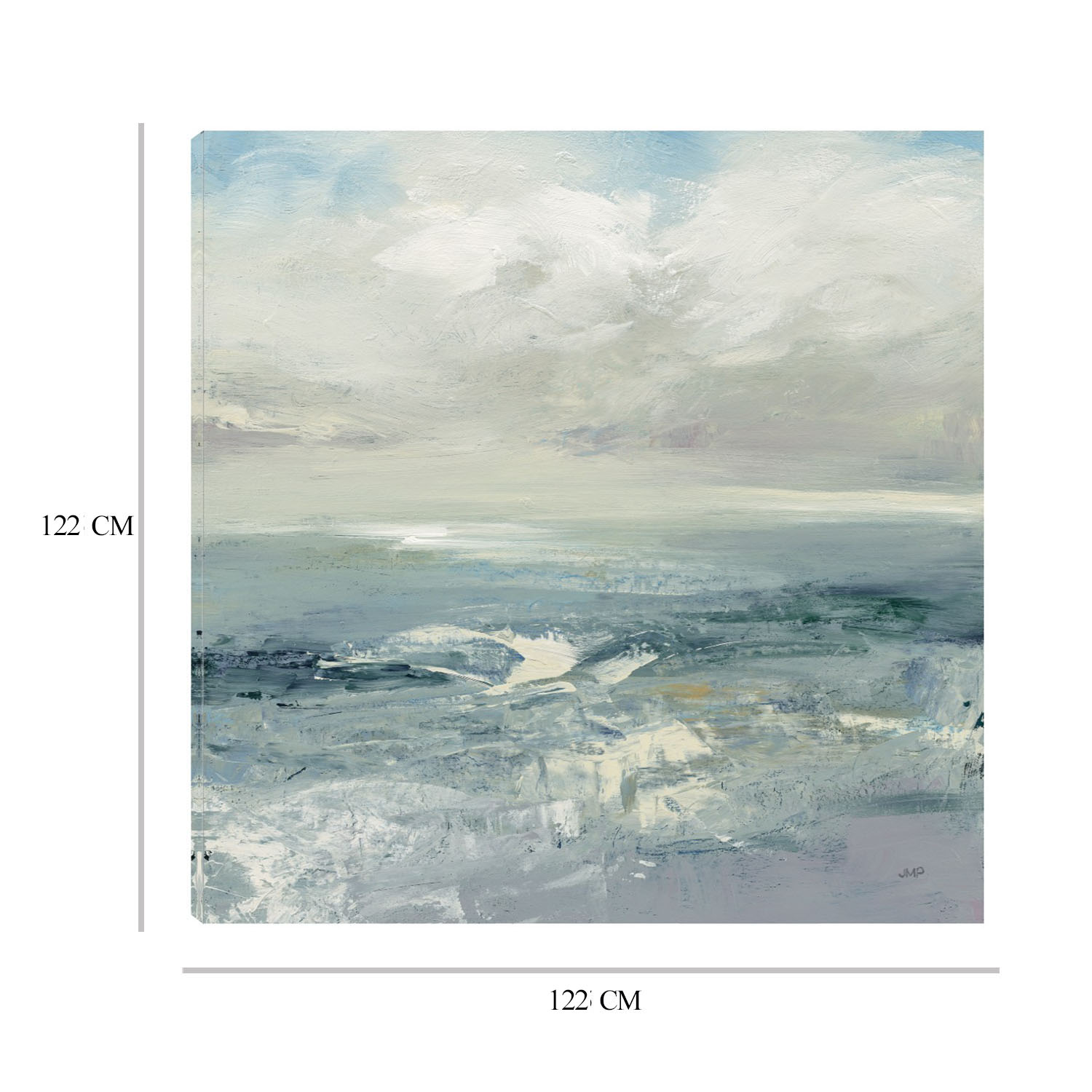 Foto 6 | Cuadro Decorativo - Ondas - Julia Purinton - Fine Art Tj - Arte Paisaje - Impresión En Lienzo