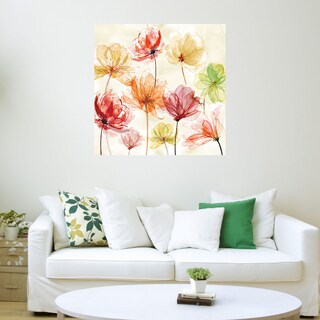 Foto 3 | Cuadro Decorativo Fine Art Tj Salpicón de Color Carol Robinson Arte Floral Impresión en Lienzo