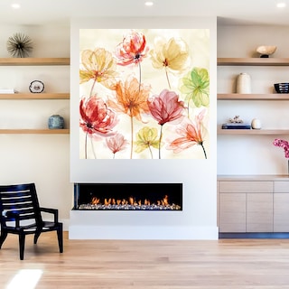 Foto 5 | Cuadro Decorativo Fine Art Tj Salpicón de Color Carol Robinson Arte Floral Impresión en Lienzo