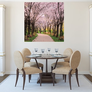 Foto 4 | Cuadro Decorativo Fine Art Tj Sendero de Cerezo Chuck Burdick Arte Paisaje Impresión en Lienzo