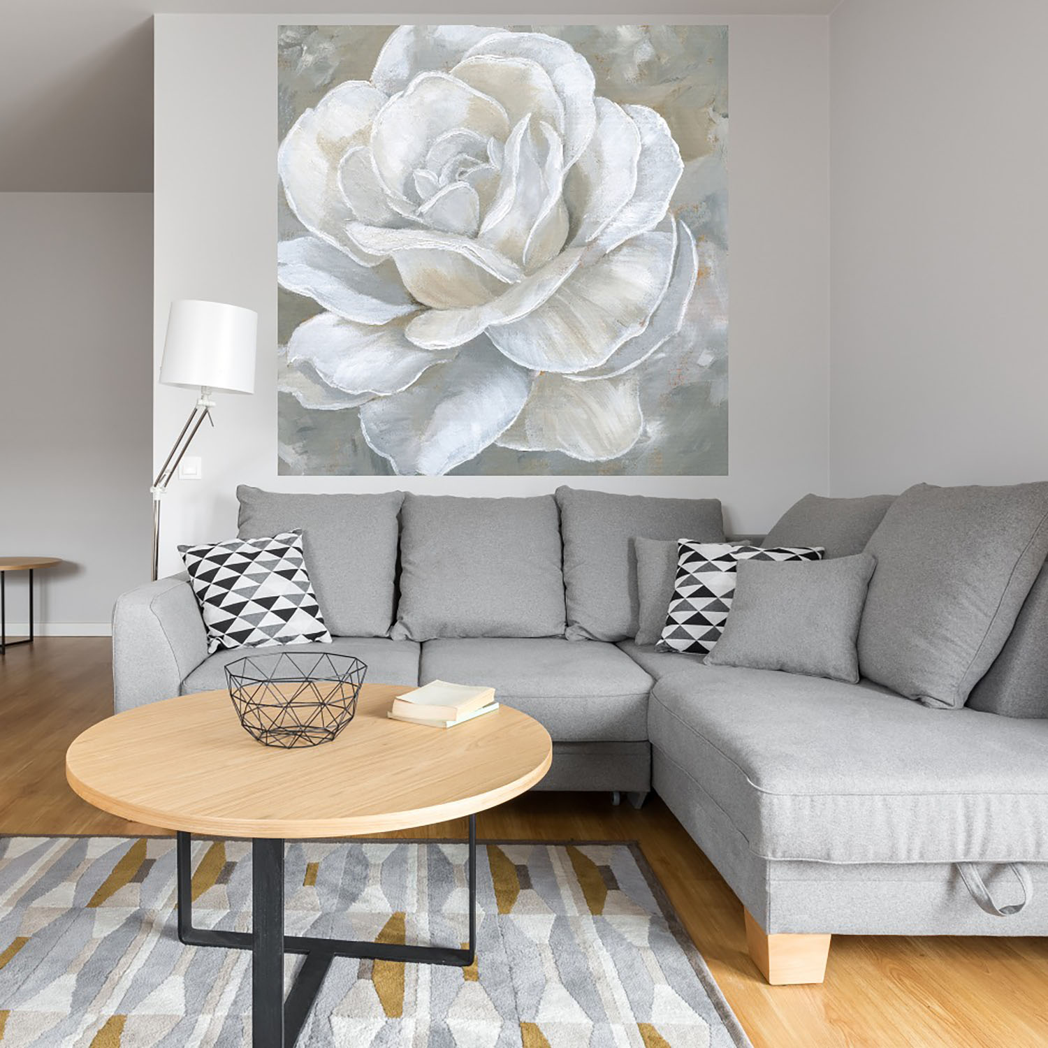 Foto 4 | Cuadro Decorativo Fine Art Tj Sensaciones Floreciando II Nan Arte Floral Impresión en Lienzo
