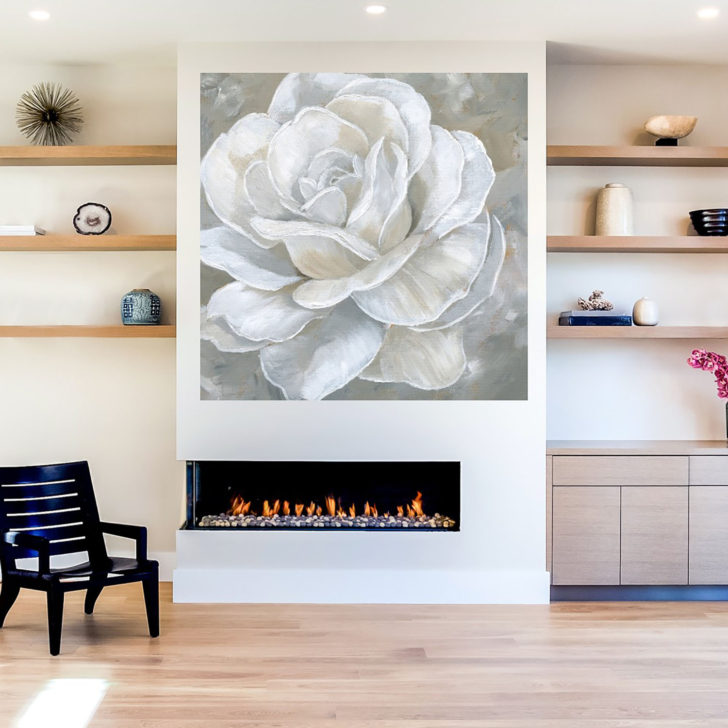 Foto 5 | Cuadro Decorativo Fine Art Tj Sensaciones Floreciando II Nan Arte Floral Impresión en Lienzo