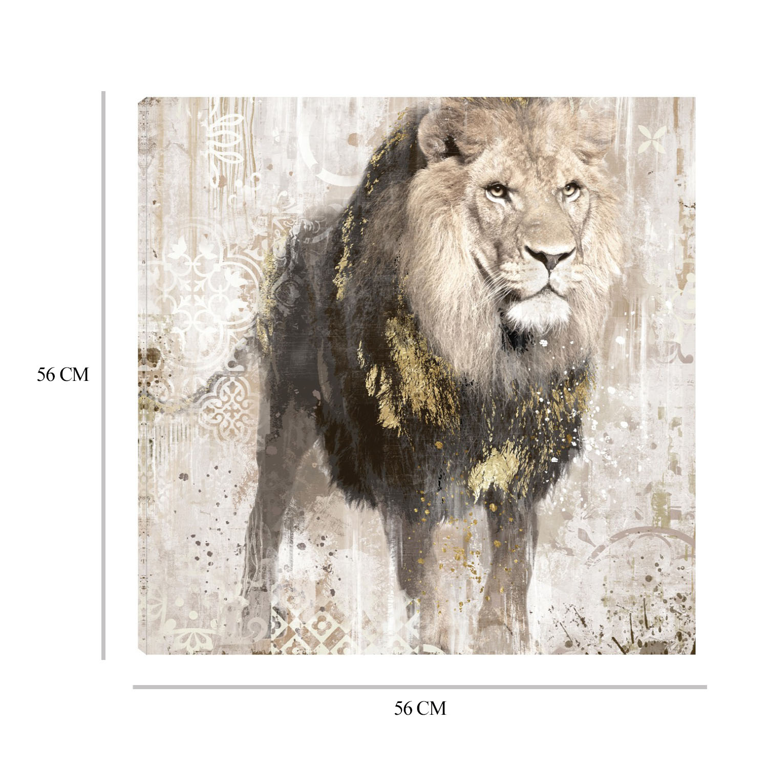 Foto 6 | Cuadro Decorativo - Retrato De León - Heather Hayes  - Arte Animales - Impresión En Lienzo - Fine Art Tj