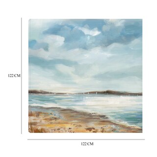 Foto 6 | Cuadro Decorativo - Playa Costera - Carson Lyons - Arte Paisaje - Impresión En Lienzo - Fine Art Tj