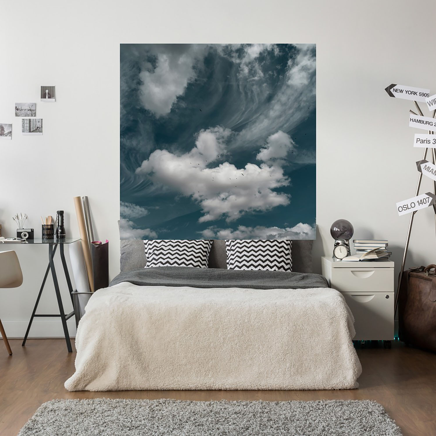 Foto 5 | Cuadro Decorativo - Nubes IV - Fine Art Tj - André Eichman - Arte Paisaje - Impresión en Lienzo