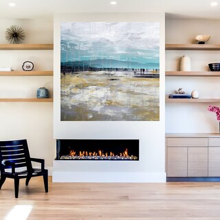 Foto 5 | Cuadro Decorativo - Surf En Índigo - Studio Arts - Arte Paisaje - Impresión En Lienzo - Fine Art Tj