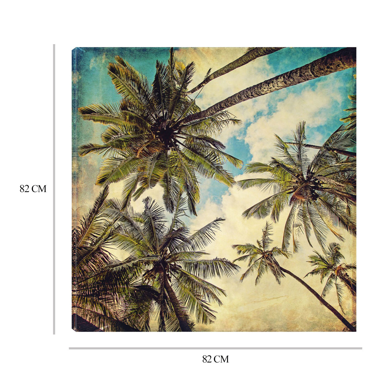 Foto 6 | Cuadro Decorativo Fine Art Tj Palmas de Islas Kauai Melanie Alexandra Price Arte Costa Impresión en Lienzo