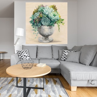 Foto 4 | Cuadro Decorativo - Suculentas Festivas I - Julia Purinton - Arte Floral - Impresión En Lienzo - Fine Art Tj