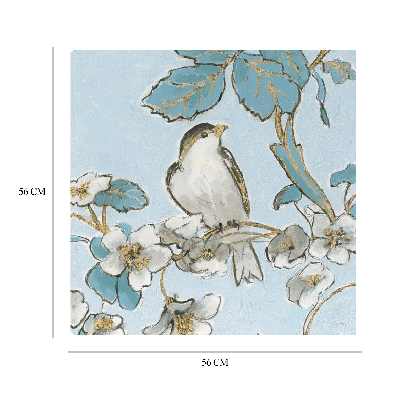 Foto 6 | Cuadro Decorativo - Pajaro En Lienzo Iii - Emily Adams  - Arte Animales - Impresión En Lienzo - Fine Art Tj