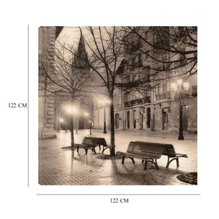 Foto 6 | Cuadro Decorativo - Plaza De Porlier, Oviedo - Alan Blaustein - Arte Ciudades - Impresión En Lienzo - Fine Art Tj