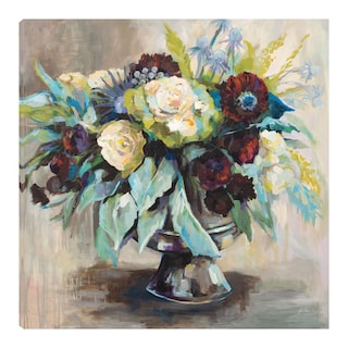 Foto 1 | Cuadro Decorativo - Serenidad - Jeanette Vertentes - Arte Floral - Impresión En Lienzo - Fine Art Tj