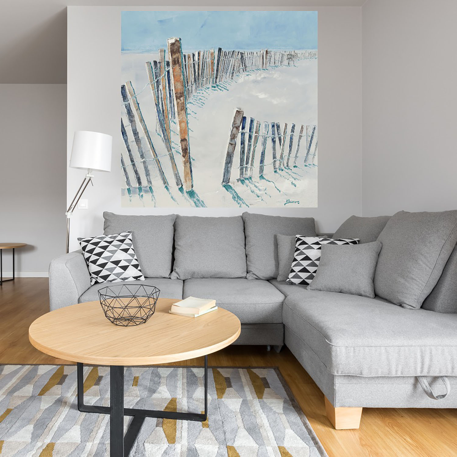 Foto 4 | Cuadro Decorativo Fine Art TJ 'Paso' de John Burrows 122 x 122 cm