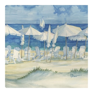 Foto 1 | Cuadro Decorativo - Playa De Blancas Dunas Ii - Paul Brent - Arte Paisaje - Impresión En Lienzo - Fine Art Tj
