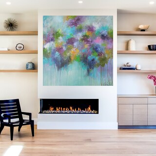Foto 5 | Cuadro Decorativo - No Te Detengas - Anna Schueler - Arte Abstracto - Impresión En Lienzo - Fine Art Tj