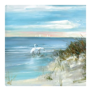 Foto 1 | Cuadro Decorativo Fine Art Tj Pesca en la Orilla Sally Swatland Arte Paisaje Impresión en Lienzo