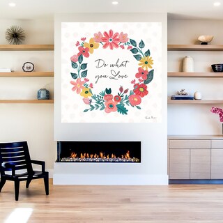 Foto 5 | Cuadro Decorativo Fine Art Tj Pétalos Brillantes V Farida Zaman Arte Frases Impresión en Lienzo