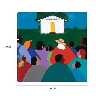 Foto 6 | Cuadro Decorativo Fine Art Tj Persiguiendo el Sentido de las Islas Gullah-synthia Saint James Arte Moderno Impres