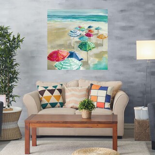 Foto 2 | Cuadro Decorativo - Sombra En La Playa I - Carol Robinson - Arte Paisaje - Impresión En Lienzo - Fine Art Tj