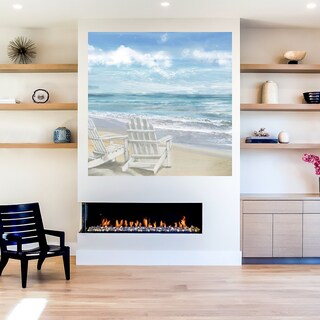 Foto 5 | Cuadro Decorativo - Sombra En La Playa I - Carol Robinson - Arte Paisaje - Impresión En Lienzo - Fine Art Tj