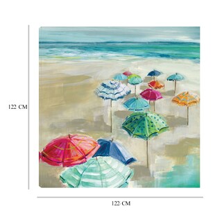Foto 6 | Cuadro Decorativo - Sombra En La Playa I - Carol Robinson - Arte Paisaje - Impresión En Lienzo - Fine Art Tj