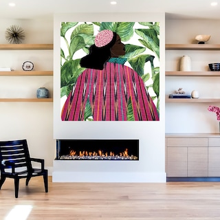 Foto 5 | Cuadro Decorativo Fine Art Tj Paisaje Dorado II Carson Lyons Arte Paisaje Impresión en Lienzo