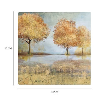 Foto 6 | Cuadro Decorativo Fine Art Tj Paisaje Dorado II Carson Lyons Arte Paisaje Impresión en Lienzo