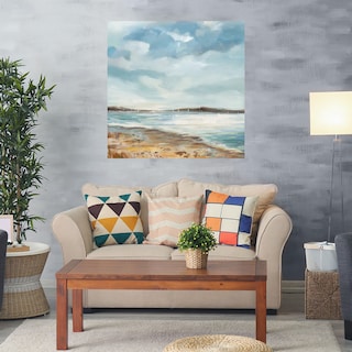Foto 2 | Cuadro Decorativo - Playa Costera - Carson Lyons - Arte Paisaje - Impresión En Lienzo - Fine Art Tj