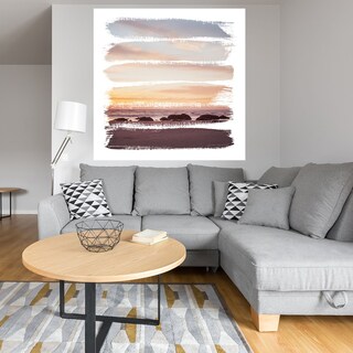 Foto 4 | Cuadro Decorativo - Rayas De Atardecer Iv - Laura Marshall - Arte Abstracto - Impresión En Lienzo - Fine Art Tj
