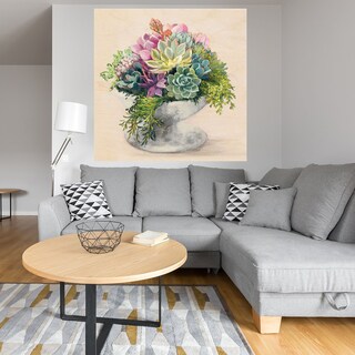 Foto 4 | Cuadro Decorativo - Suculentas Festivas Ii - Julia Purinton - Arte Floral - Impresión En Lienzo - Fine Art Tj