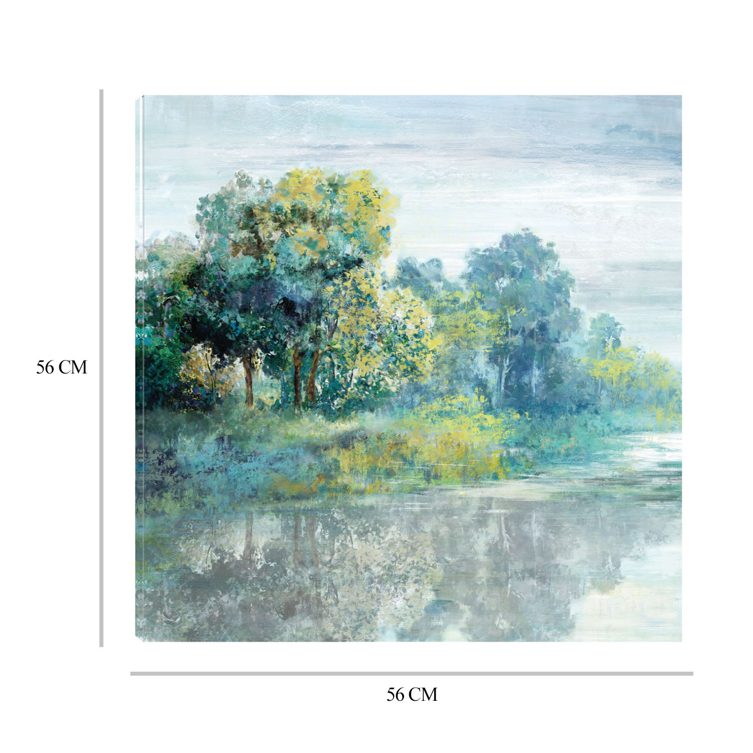 Foto 7 pulgar | Cuadro Decorativo - Reflexionando Ii - Carson Lyons  - Arte Paisaje - Impresión En Lienzo - Fine Art Tj