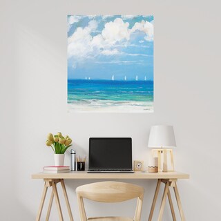 Foto 2 | Cuadro Decorativo - Playa Ii - Dan Meneely - Arte Paisaje - Impresión En Lienzo - Fine Art Tj