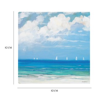 Foto 6 | Cuadro Decorativo - Playa Ii - Dan Meneely - Arte Paisaje - Impresión En Lienzo - Fine Art Tj