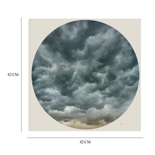 Foto 6 | Cuadro Decorativo - Nubes en Círculo I - Fine Art Tj - André Eichman - Arte Paisaje - Impresión en Lienzo