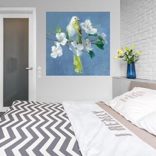 Foto 3 | Cuadro Decorativo - Primavera En El Vecindario Ii - Danhui Nai - Arte Animales - Impresión En Lienzo - Fine Art Tj