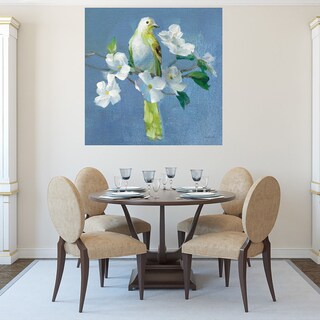 Foto 4 | Cuadro Decorativo - Primavera En El Vecindario Ii - Danhui Nai - Arte Animales - Impresión En Lienzo - Fine Art Tj