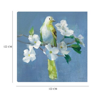 Foto 6 | Cuadro Decorativo - Primavera En El Vecindario Ii - Danhui Nai - Arte Animales - Impresión En Lienzo - Fine Art Tj