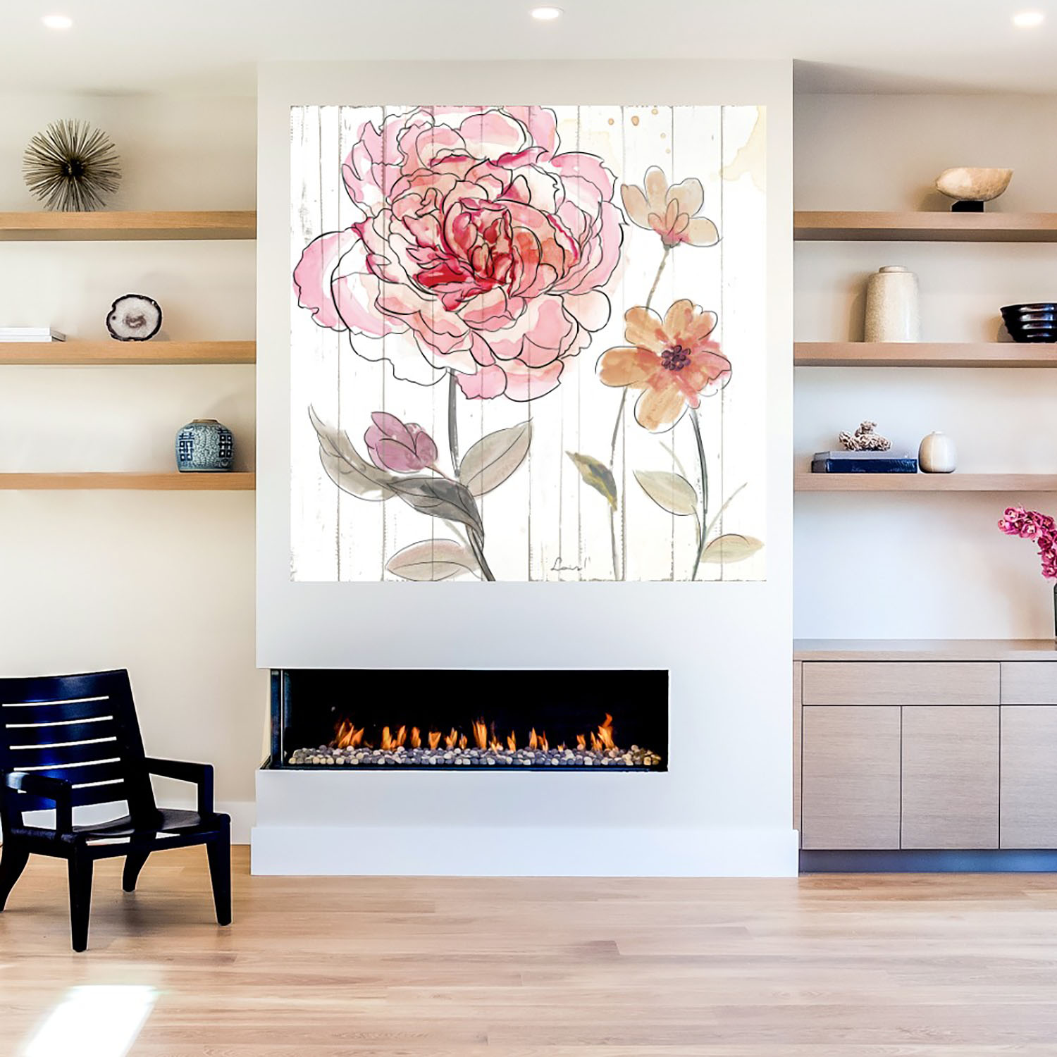 Foto 5 | Cuadro Decorativo Fine Art Tj Sendero de Eculipto Danhui Nai Arte Paisaje Impresión en Lienzo