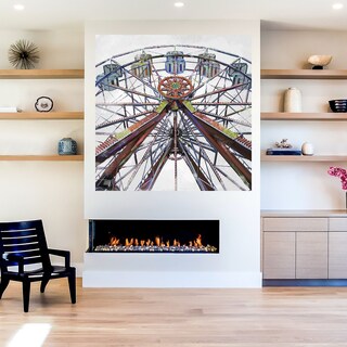 Foto 5 | Cuadro Decorativo Fine Art Tj Pico de Águila Mark Chandon Arte Paisaje Impresión en Lienzo