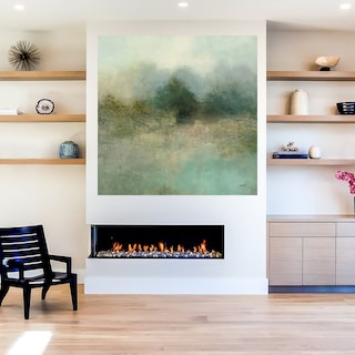 Foto 5 | Cuadro Decorativo - Palmeras De Acuarela Ii - Heather Hayes - Arte Costa - Impresión En Lienzo - Fine Art Tj
