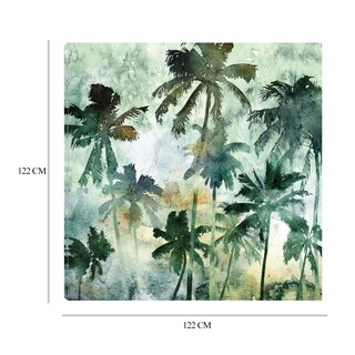 Foto 6 | Cuadro Decorativo - Palmeras De Acuarela Ii - Heather Hayes - Arte Costa - Impresión En Lienzo - Fine Art Tj