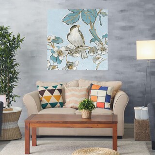 Foto 2 | Cuadro Decorativo - Pajaro En Lienzo Iii - Emily Adams - Arte Animales - Impresión En Lienzo - Fine Art Tj