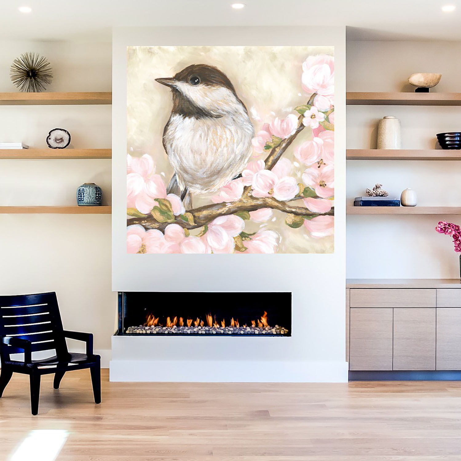 Foto 5 | Cuadro Decorativo - Pajaro En Lienzo Iii - Emily Adams  - Arte Animales - Impresión En Lienzo - Fine Art Tj