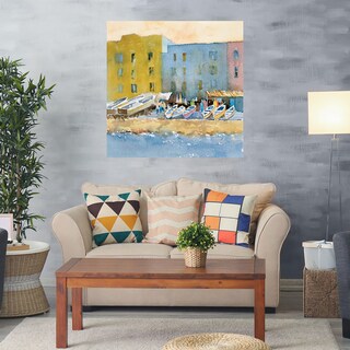 Foto 2 | Cuadro Decorativo - Puerto En Capri I - Barbara Maiser - Arte Costa - Impresión En Lienzo - Fine Art Tj