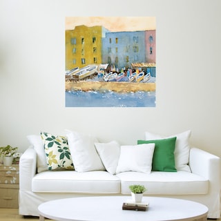 Foto 3 | Cuadro Decorativo - Puerto En Capri I - Barbara Maiser - Arte Costa - Impresión En Lienzo - Fine Art Tj