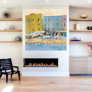 Foto 5 | Cuadro Decorativo - Puerto En Capri I - Barbara Maiser - Arte Costa - Impresión En Lienzo - Fine Art Tj