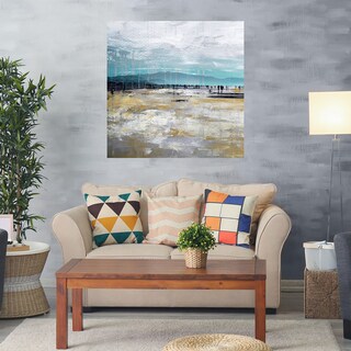 Foto 2 | Cuadro Decorativo - Playa Iii - Clara Summer - Arte Paisaje - Impresión En Lienzo - Fine Art Tj